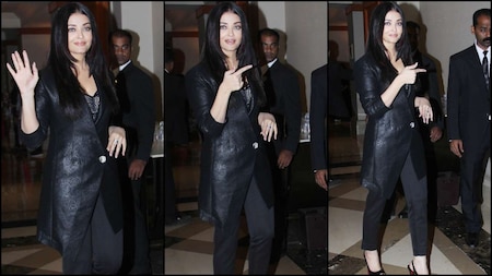 Aishwarya Rai Bachchan arrives at the trailer launch of 'Maleficent: Mistress of Evil'