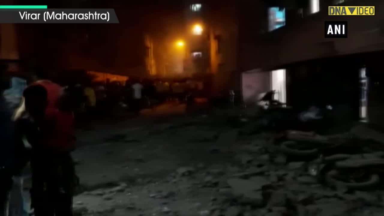 4-year-old killed after portion of building collapses in maharashtra's virar