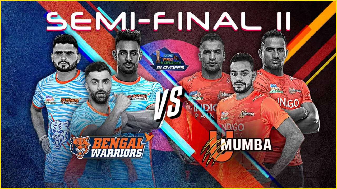 Bengal Warriors vs U Mumba Bengal Warriors vs U Mumba