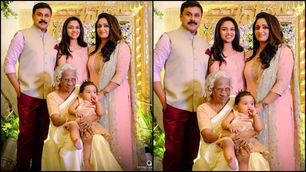 First Photo Dileep And Kavya Madhavan Introduce Daughter -7634