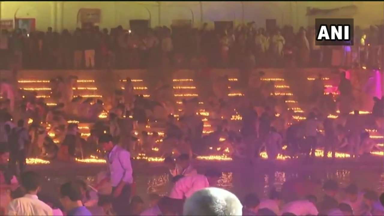 Deepotsav celebrations underway in Ayodhya, UP CM Yogi Adityanath kicks ...