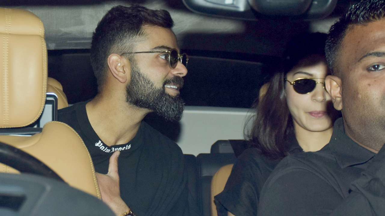 Airport Looks: Virat Kohli, Anushka Sharma Twinning In Monochrome