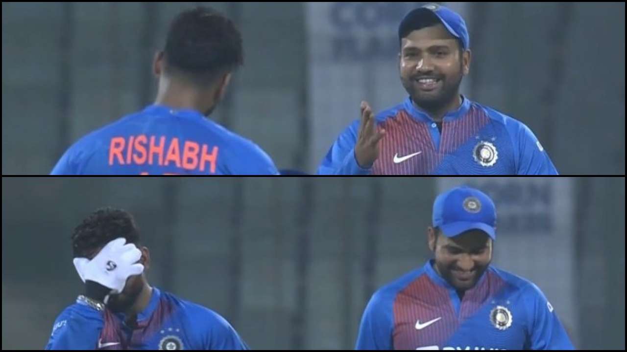 IND Vs BAN: WATCH Rohit Sharma's Epic Reaction After Rishabh Pant's ...