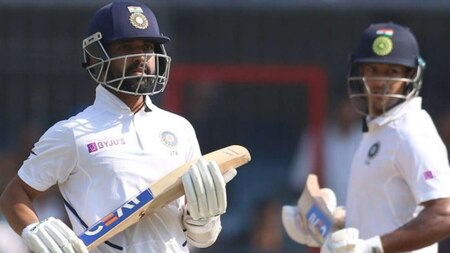 21st fifty in Test matches for Ajinkya Rahane