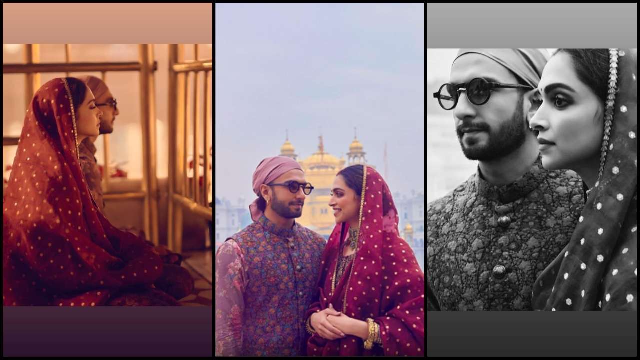 Ranveer Singh, Deepika Padukone seek blessings at Amritsar Golden ...