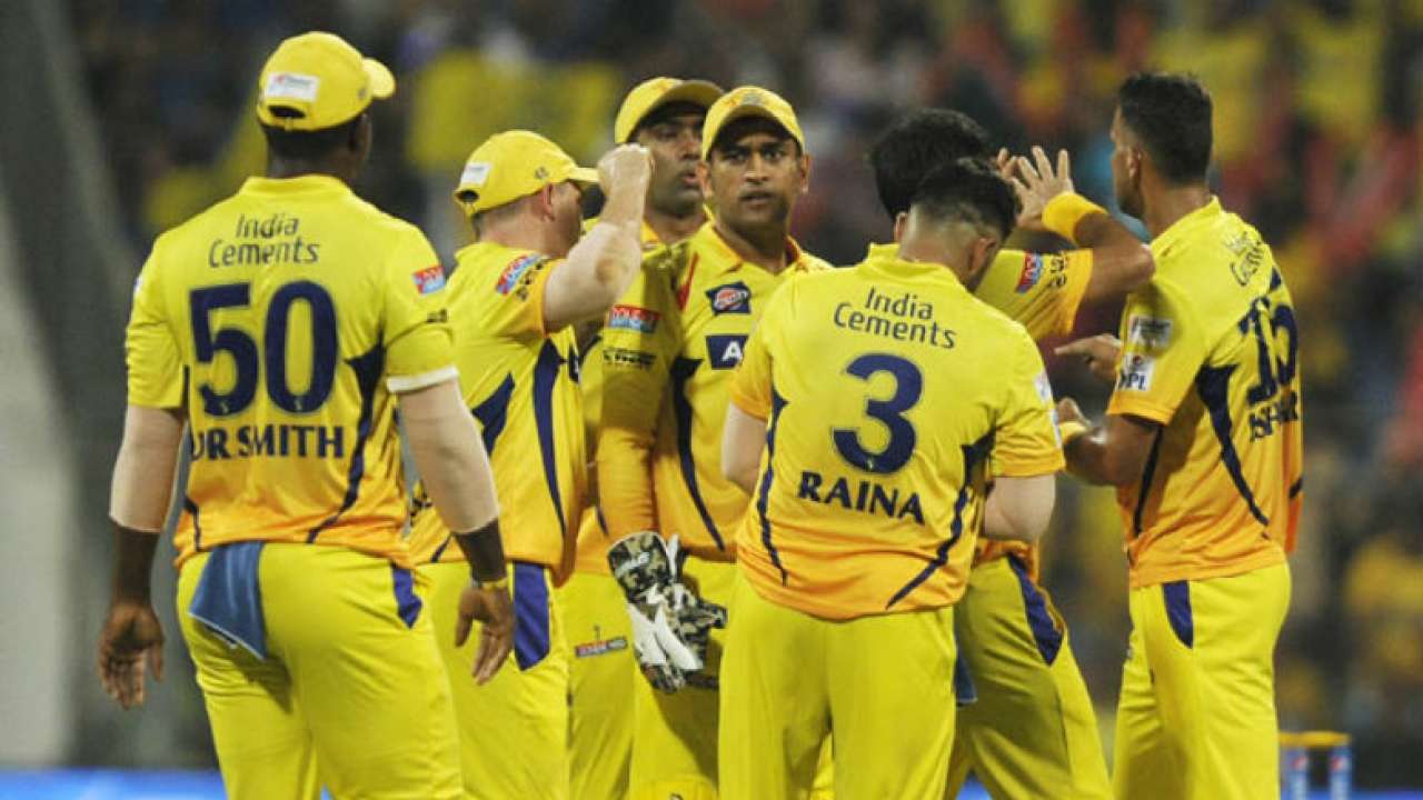 csk team jersey numbers