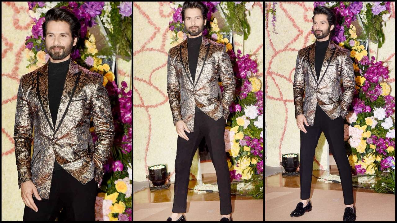 Shahid Kapoor makes dazzling entry