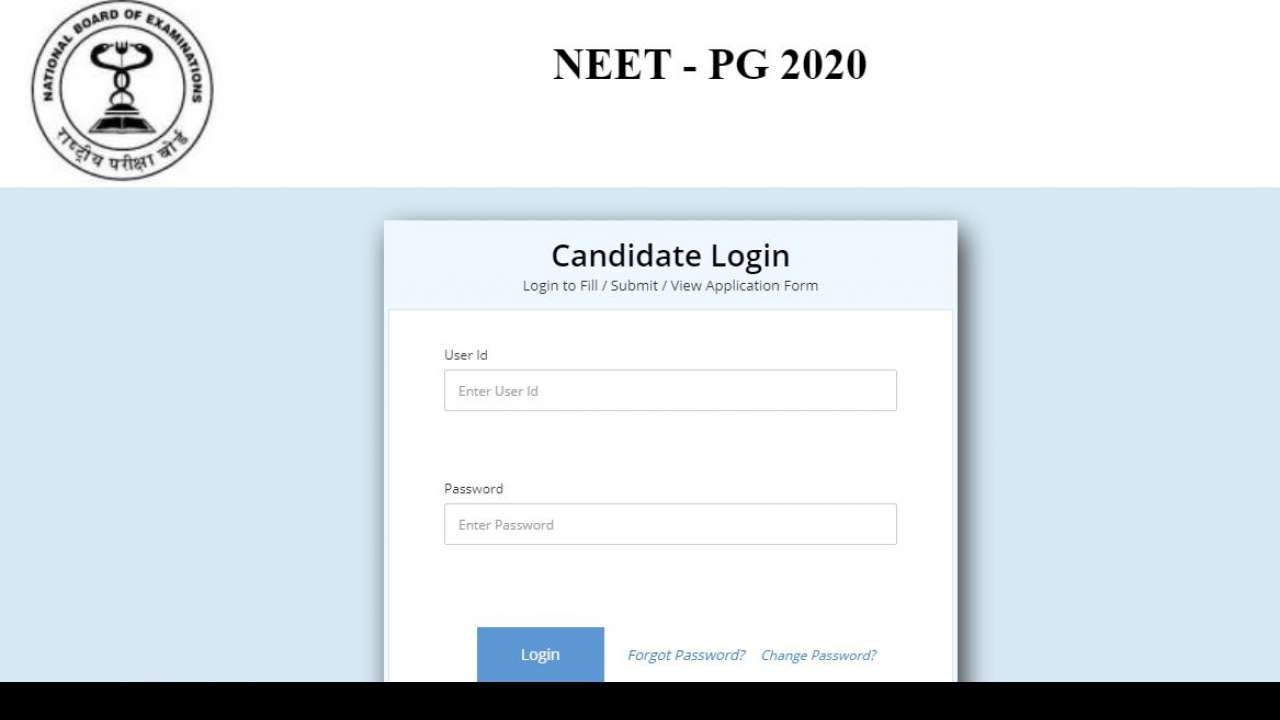 NEET PG 2020: Application correction window opens, make changes before