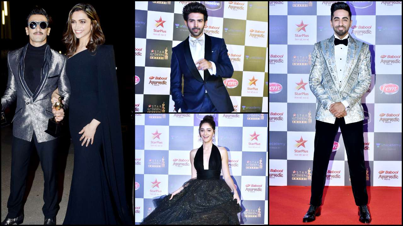 Star Screen Awards 2019: Deepika Padukone-Ranveer Singh, Kartik Aaryan ...