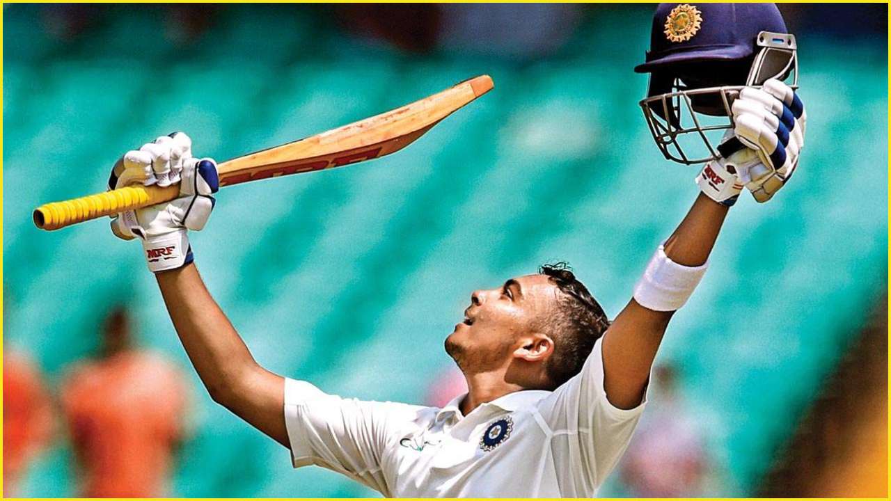 Prithvi Shaw marks his comeback to FirstClass cricket with a double