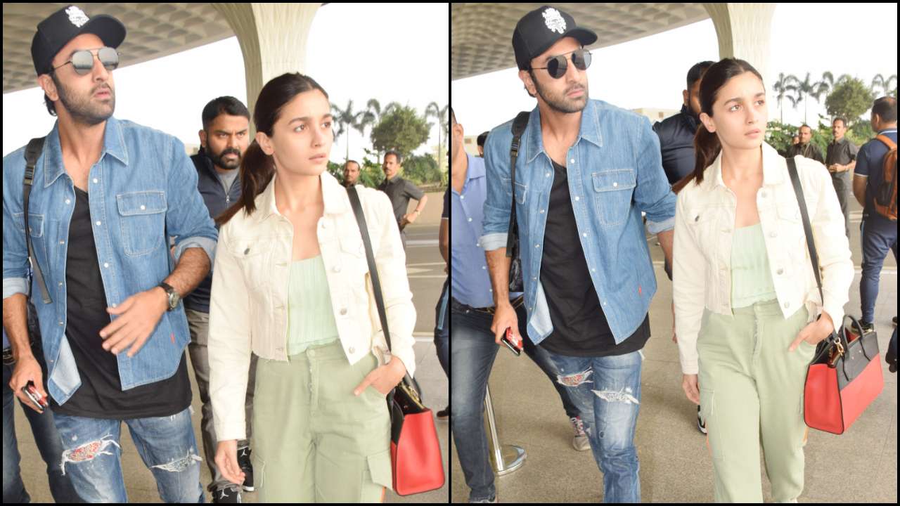 Ranbir Kapoor and Anushka Sharma were spotted at Mumbai airport recently.  While Ranbir sported a casual lo…