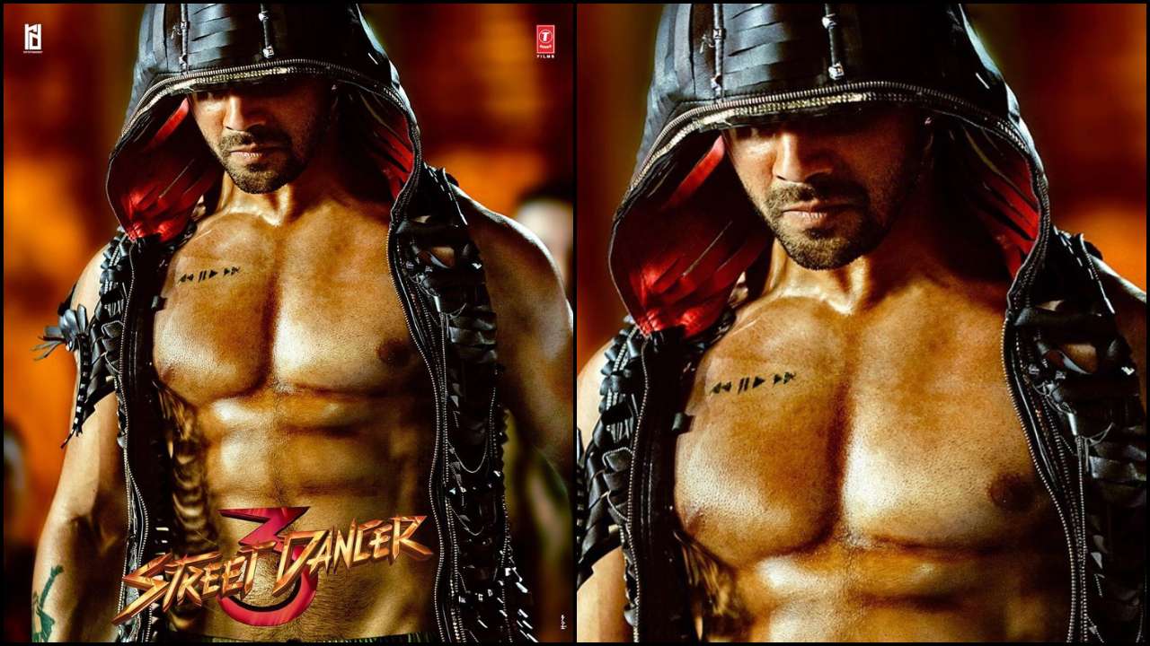 Street Dancer 3d Varun Dhawan Flaunts His Ripped Body And Tattoos In New Poster Varun dhawan as badrinath bansal #4yearsofbkd @varun_dvn pic.twitter.com/bsfkc39n8t. street dancer 3d varun dhawan flaunts