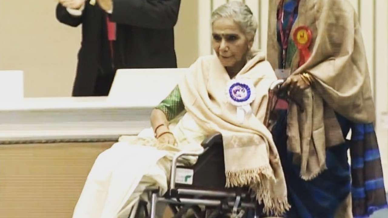 66th National Film Awards Surekha Sikri Arrives On A Wheelchair Receives Standing Ovation And Thunderous Applause