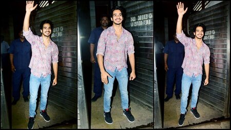 No guesses, Ishaan Khatter was there too