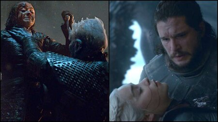 Arya Stark kills the Night King and Jon Snow kills Daenerys - 'Game of Thrones'