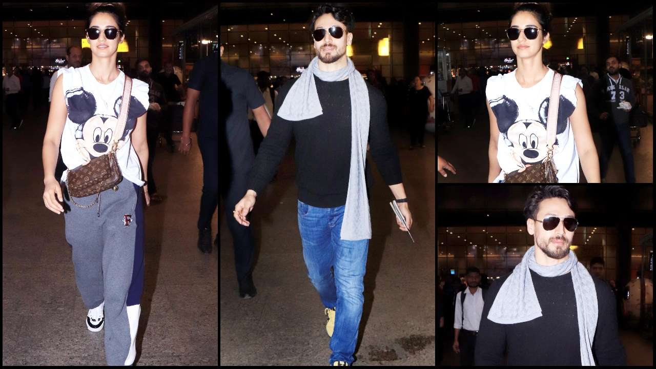 Tiger Shroff and Disha Patani also seen