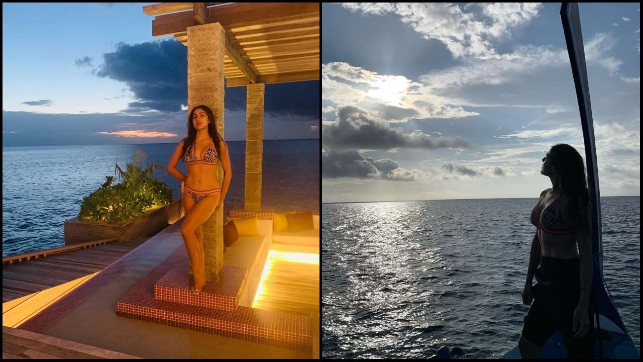 'Samundar Mein Naha Ke': Sara Ali Khan raises temparature in a bikini