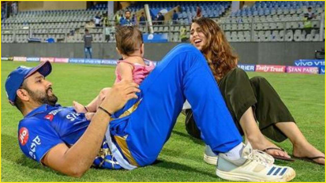 Rohit Sharma Daughter Rohit Sharma Shares Adorable Picture Of His Rohit Sharma Daughter Rohit Sharma Shares Adorable Picture Of His