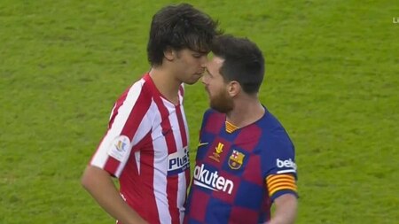 'Lionel Messi squared off against Joao Felix that would start their rivalry as both goalscorers'
