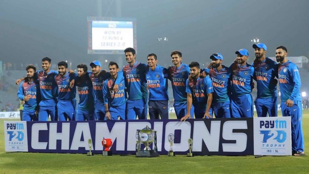 India's 13th win in 19 T20I matches against Sri Lanka