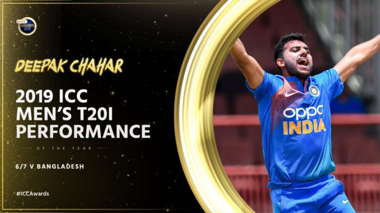 T20I Performance of the Year: Deepak Chahar (India)