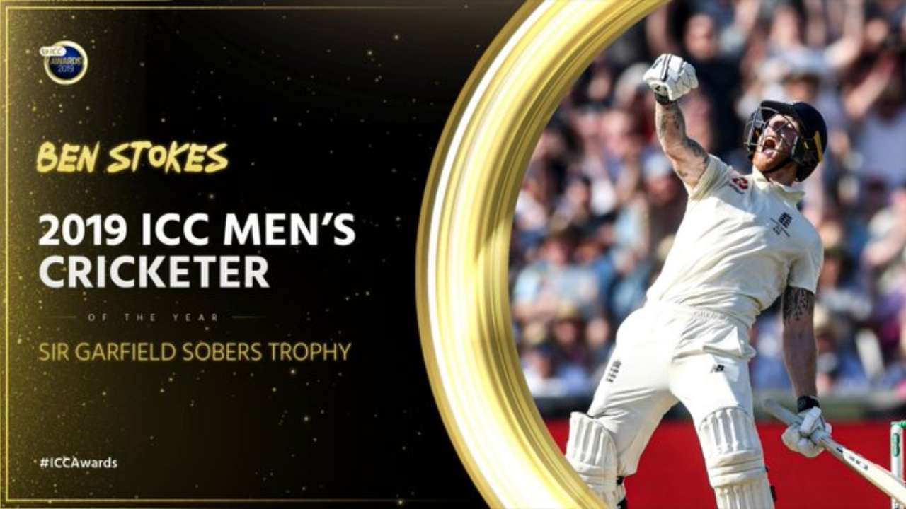 ICC Men’s Cricketer of the Year (Sir Garfield Sobers Trophy): Ben Stokes (England)