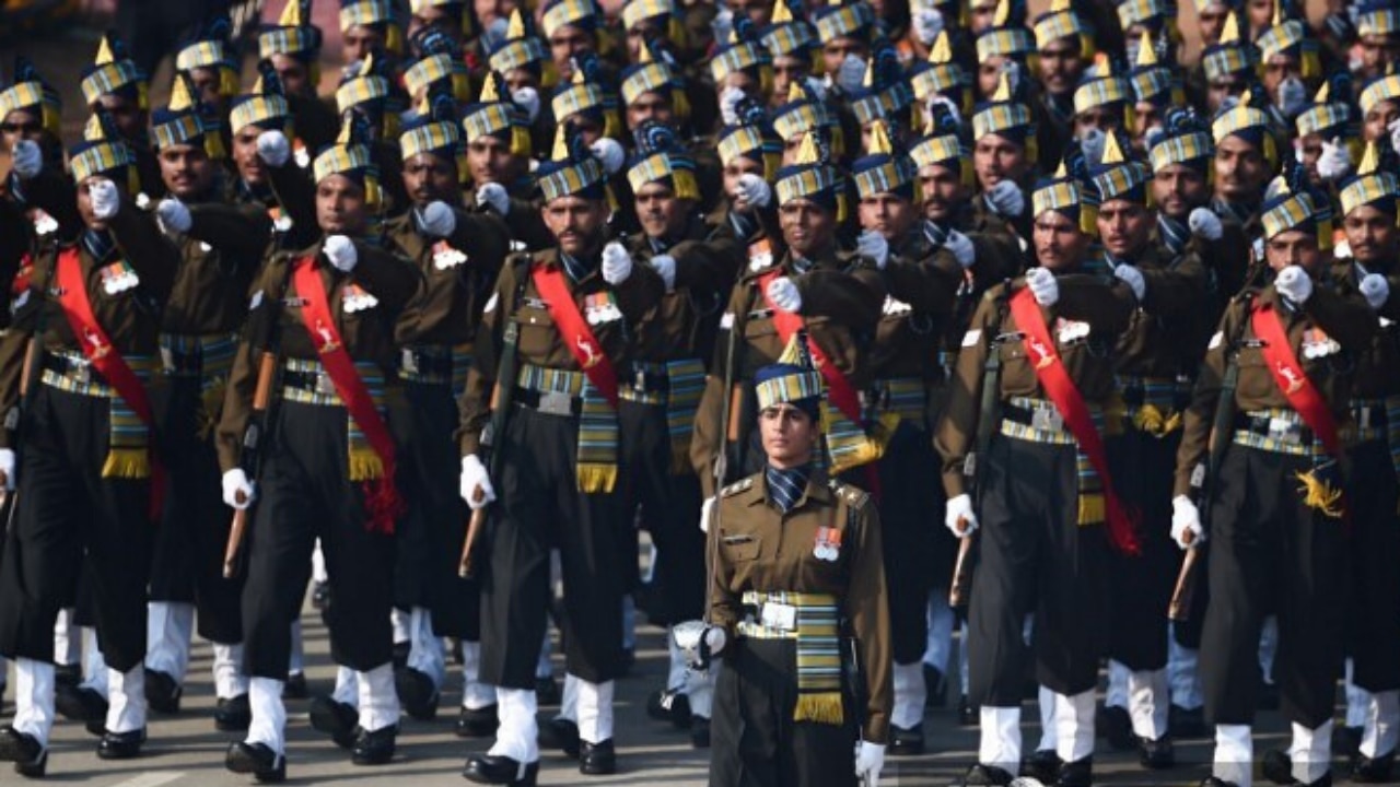 Captain Tania Shergill led all-male contingent