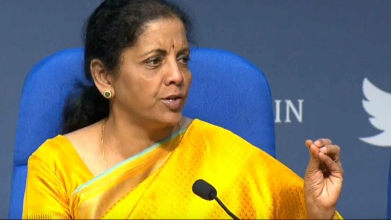 Finance Minister Nirmala Sitharaman