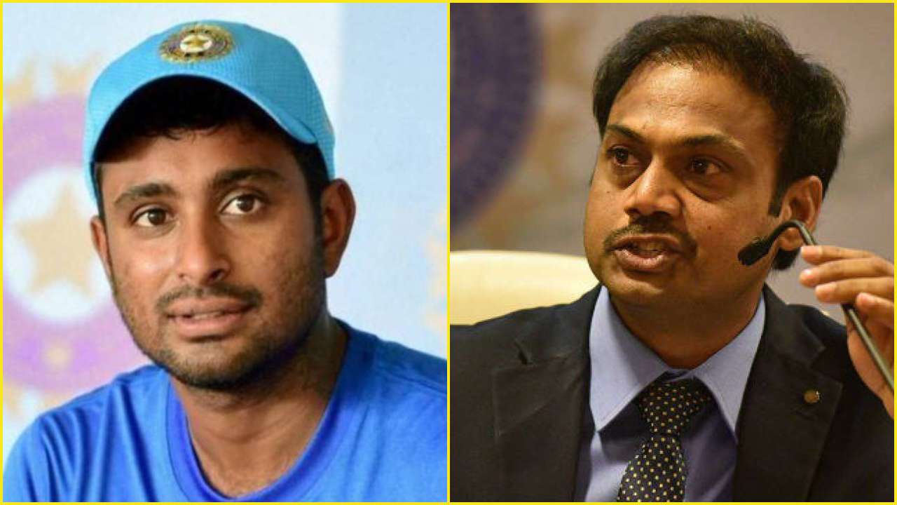 Ambati Rayudu and MSK Prasad