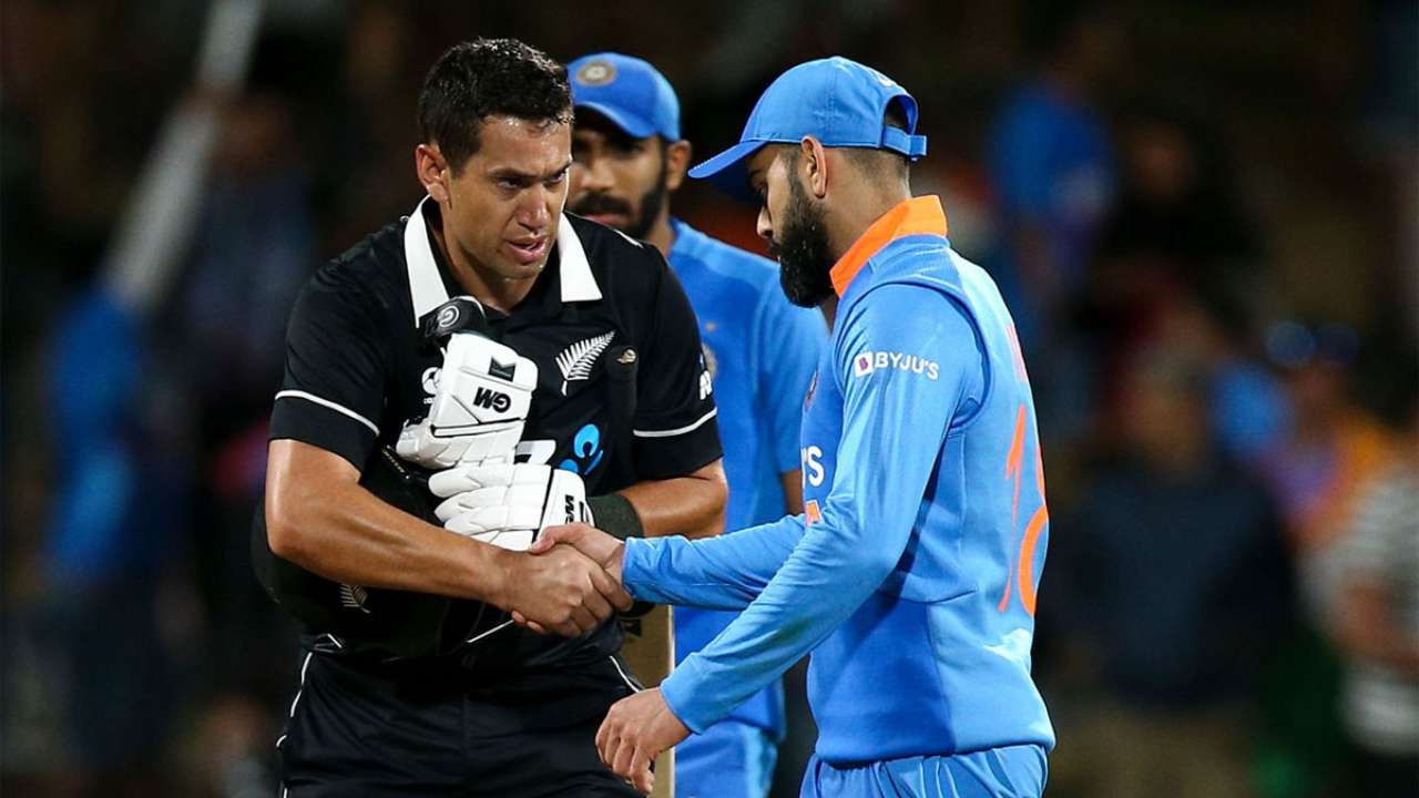 'Highest successful chases for NZ v India'