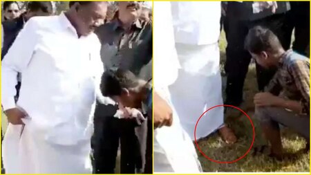 Class IX student removes shoes off 71-year-old minister