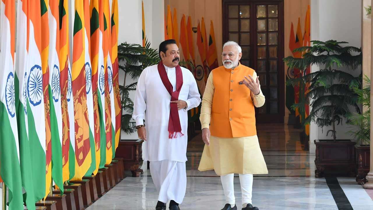 File photo: Sri Lankan premier with PM Narendra Modi | Picture courtesy: Twitter/@narendramodi