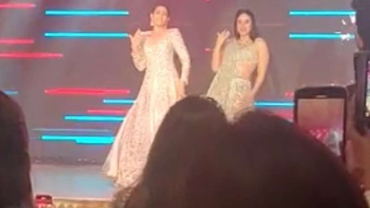 Sisters Kareena Kapoor Khan and Karisma Kapoor do 'Tareefan' of each other and makes everyone's hearts say 'Le Gayi Le Gayi'