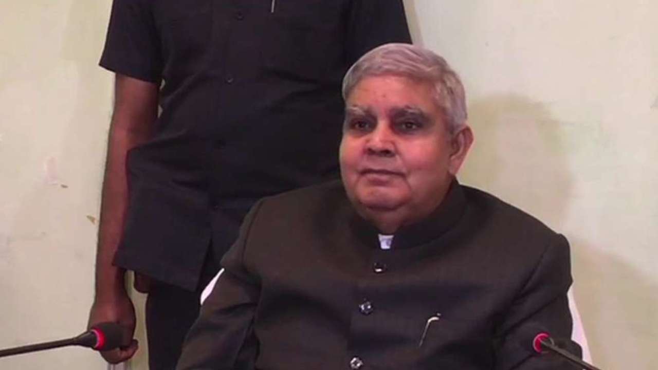 WB Governor Jagdeep Dhankhar