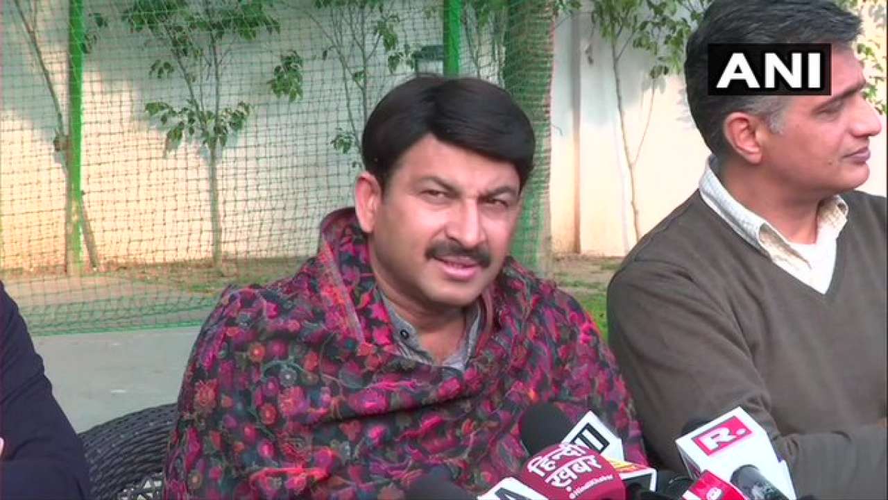 Delhi BJP chief Manoj Tiwari