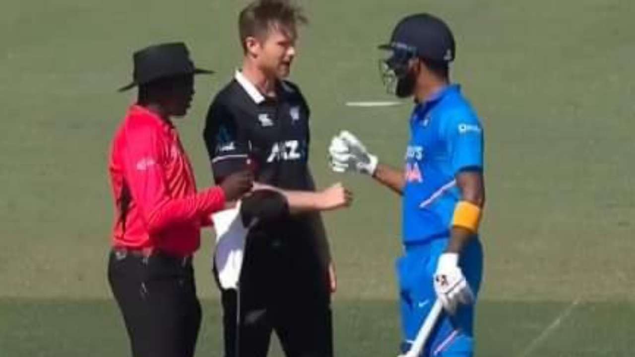 James Neesham and KL Rahul
