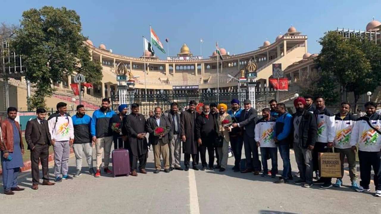 Unofficial Indian kabaddi team in Pakistan