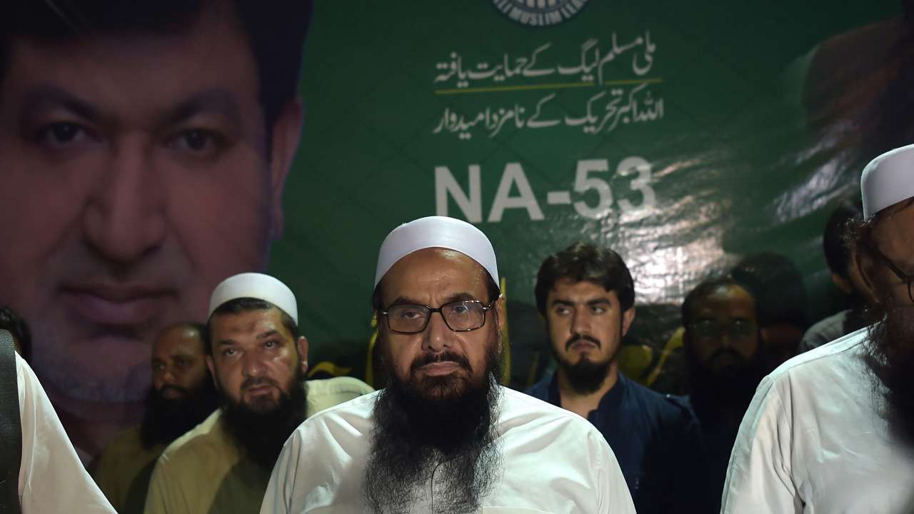  File Photo: Jamaat-ud-Dawa (JuD) chief Hafiz Saeed