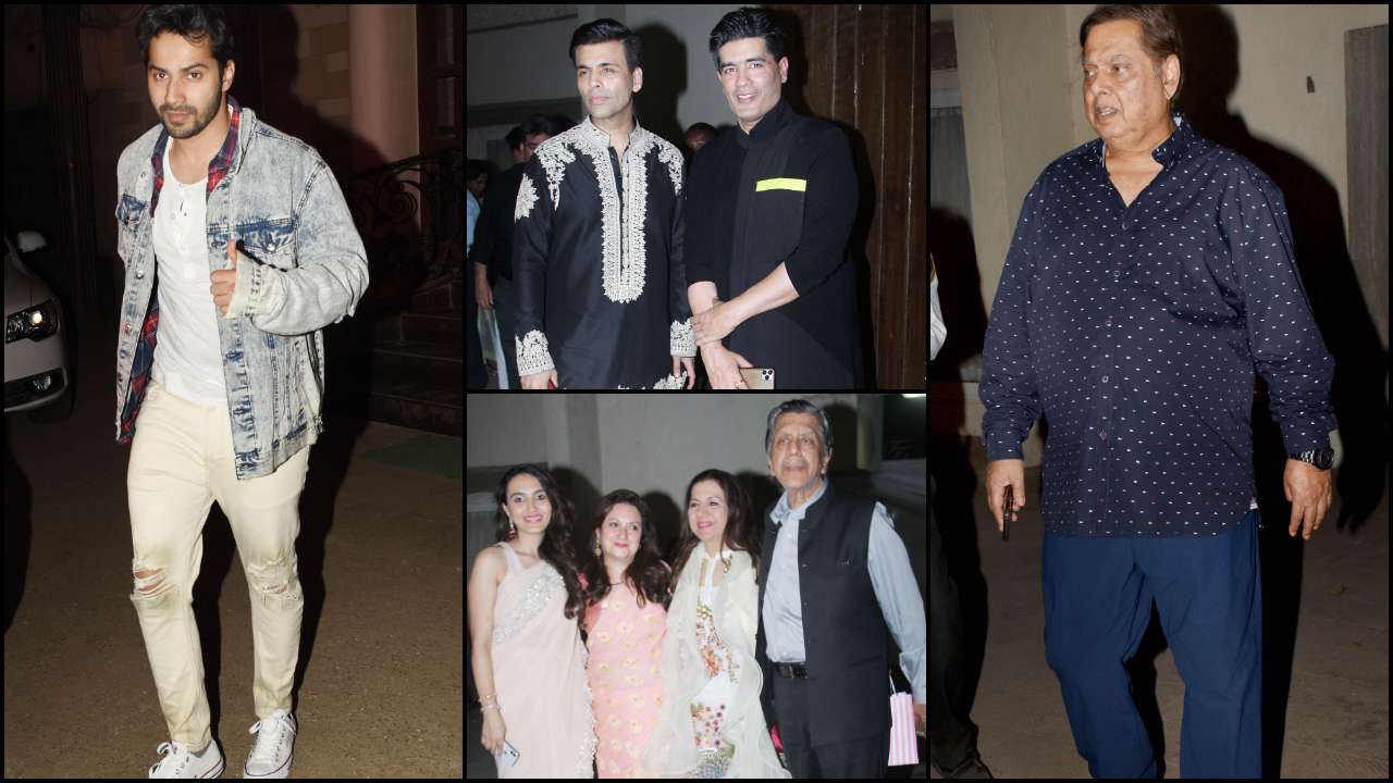 Varun dhawan reacts to reports of 'roka' with natasha dalal post getting snapped with family at her house