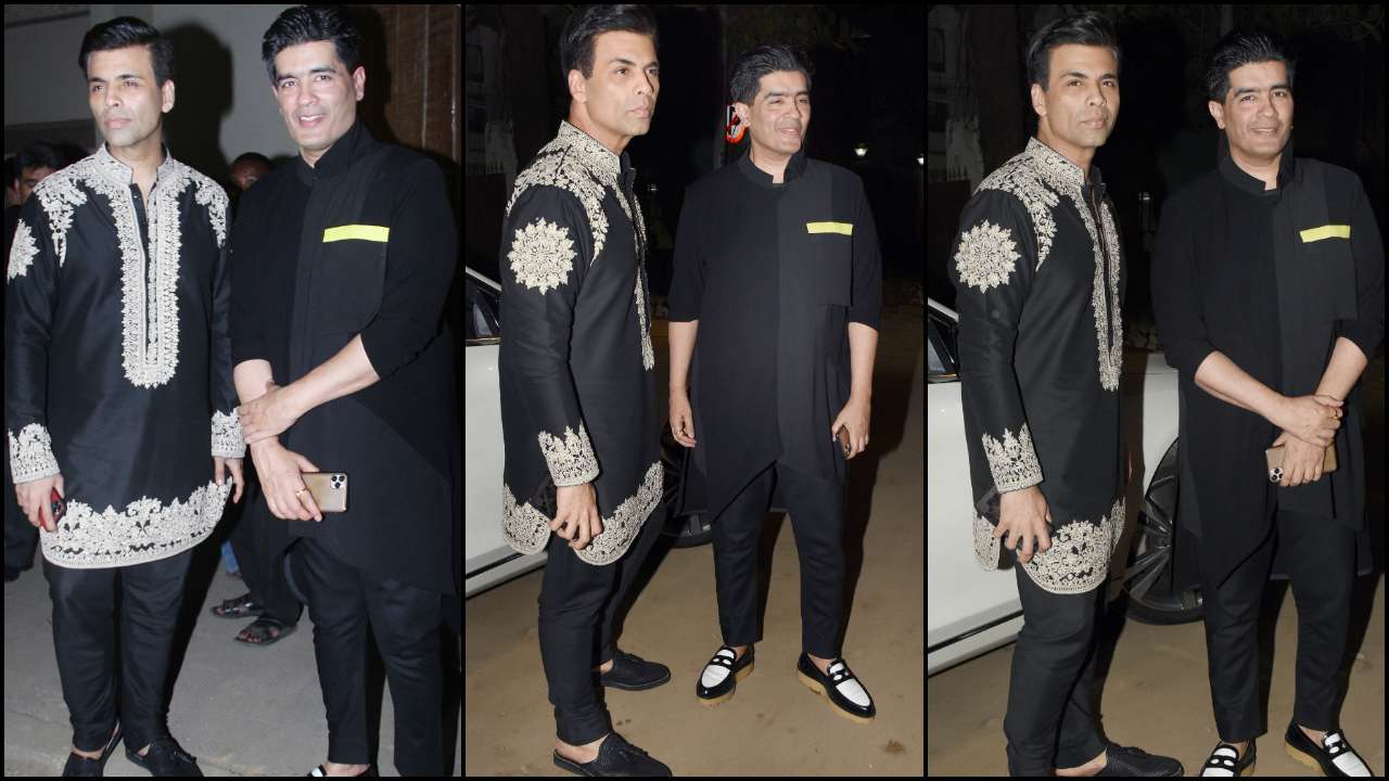 Karan Johar and Manish Malhotra also join Dhawan family