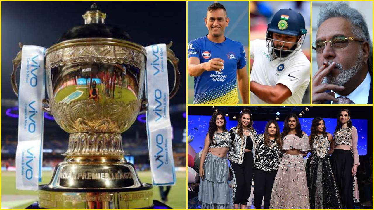MS Dhoni, Vijay Mallya, Mithali Raj, Rishbah Pant