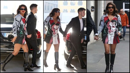 Priyanka Chopra and Nick Jonas on a date