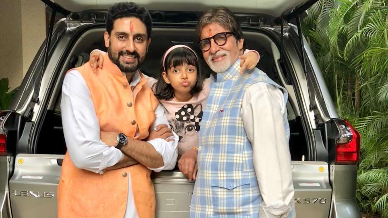 Amitabh Bachchan has riddle for Twitterati, Abhishek Bachchan tells him to  ask his granddaughter; can you answer?