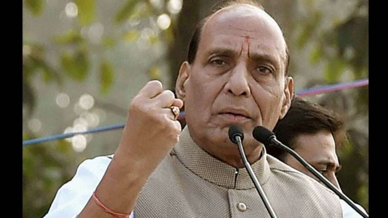 Union Defence Minister Rajnath Singh