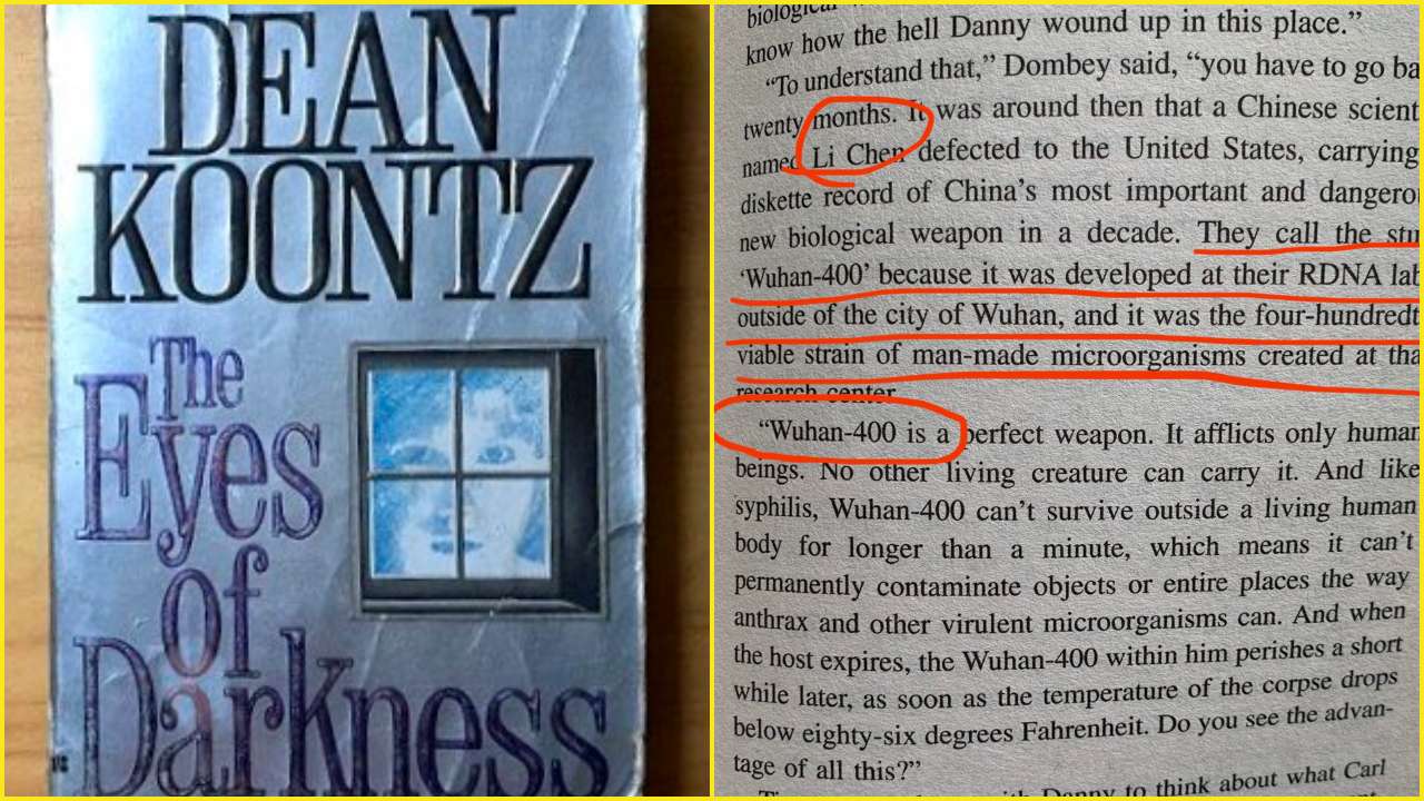 Wuhan coronavirus predicted in Dean Koontz's 1981 novel 'The Eyes of Darkness'; 'Coincidence or prophecy?' asks Twitter