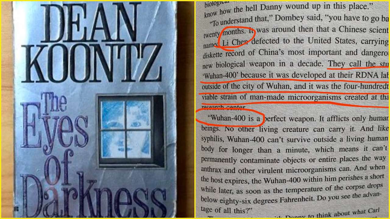 Wuhan Coronavirus Predicted In Dean Koontz S 1981 Novel The Eyes