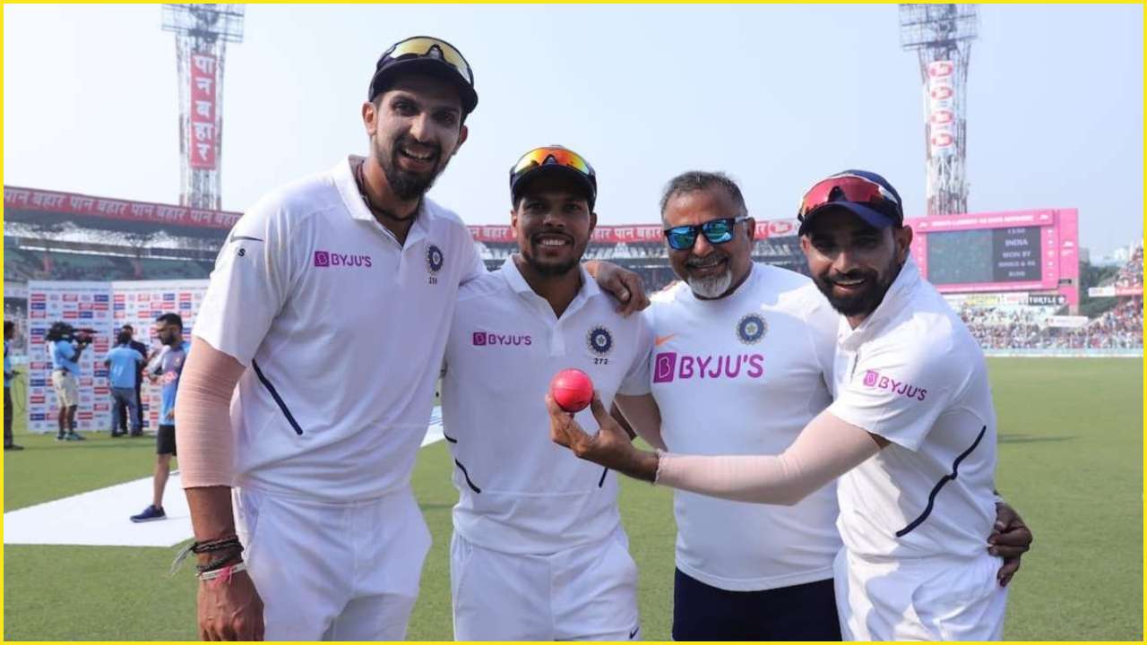 Bharat Arun, Ishant Sharma, Umesh Yadav, Mohammed Shami