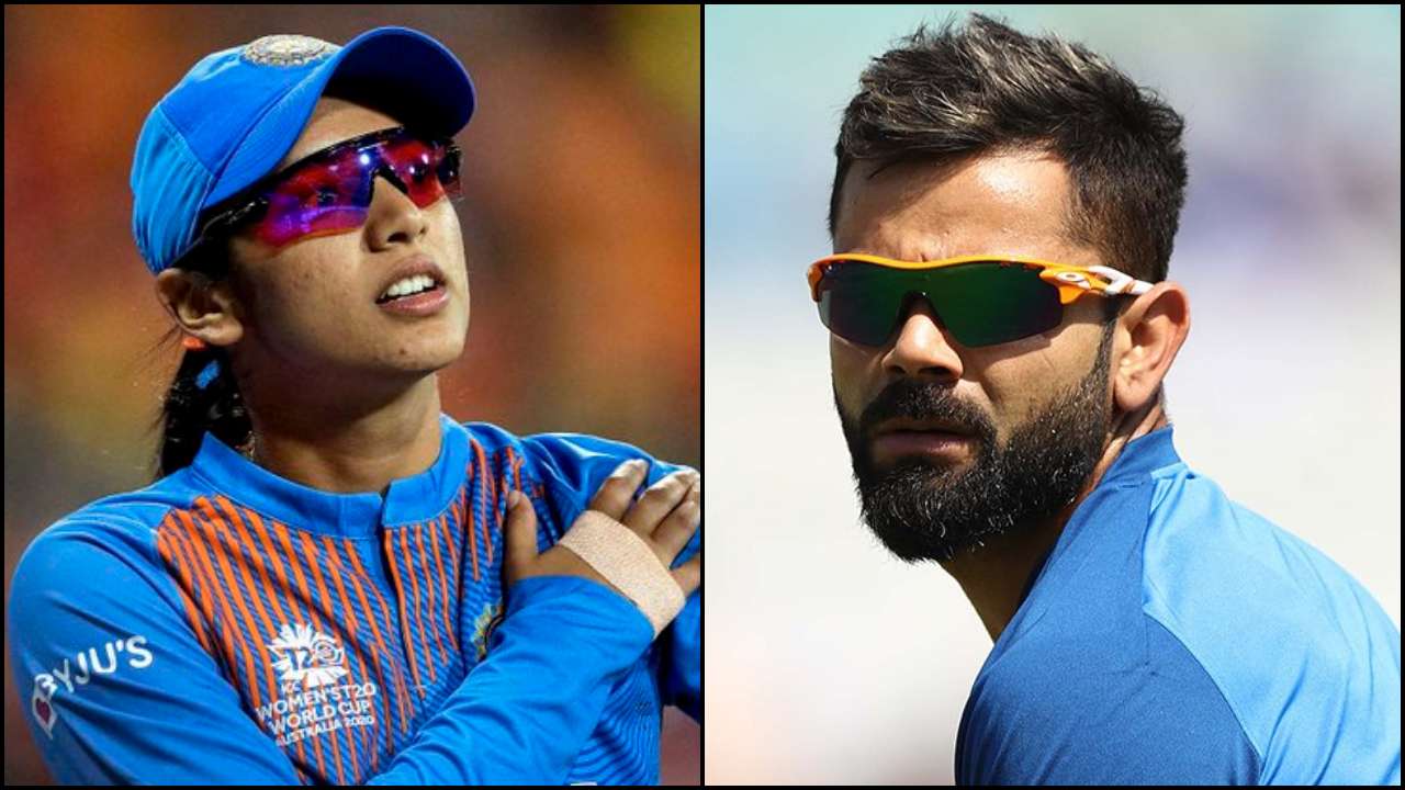 Smriti Mandhana and Virat Kohli