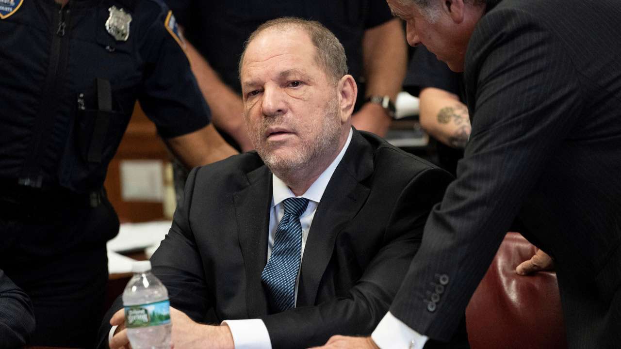 Former Hollywood producer and film mogul Harvey Weinstein