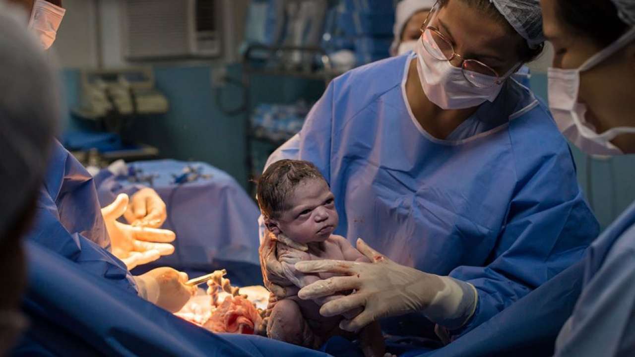 'Mera Beta Toh Doctor Banega': Viral Image Of Grumpy Newborn Is Treat ...